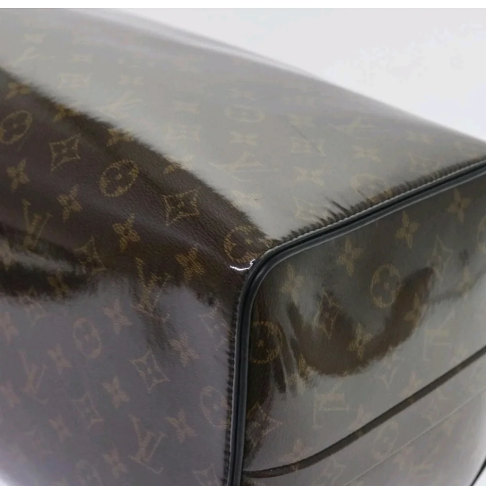 LOUIS VUITTON Monogram Glaze Keepall Bandouliere 50 Travel  Bag Limited Edition